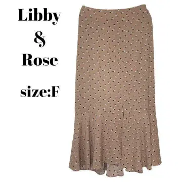 리비 앤 로즈 Libby & Rose 스커트 롱 꽃무늬 예쁜
