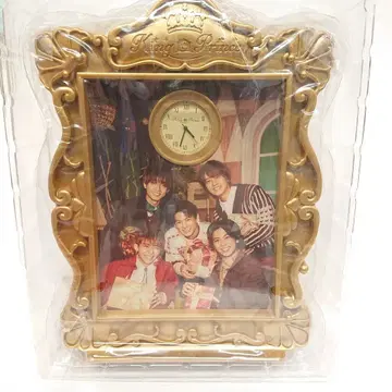 King&Prince 20년 세븐일레븐 오리지널 특제 탁상시계