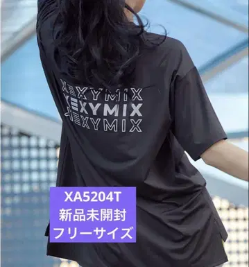 제쿠시믹스 XA5204T 로고 오버핏 반팔 블랙 새상품