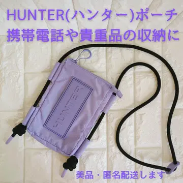 헌터 HUNTER 트래블 립스탑 리사이클 나일론 폰 파우치