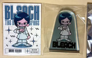 BLEACH 이시다 우류 아크릴 블록 & 혜택 카드 메디코스