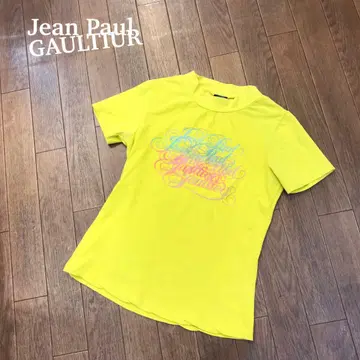 Jean Paul GAULTIUR 트로피컬 그라데이션 반팔 티셔츠