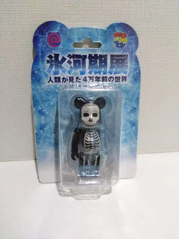 베어브릭 스켈레톤 디자인 국립과학박물관 빙하기전 한정판 모델