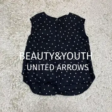 BEAUTY&YOUTH UNITED ARROWS 린넨 100% 슬리브리스