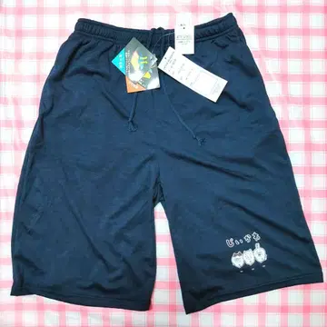 지이카와 맨투맨 팬츠 바지 네이비 L 사이즈 치이카와 (먼작귀) 패러디