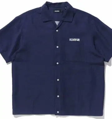 XLARGE 반팔 셔츠 네이비