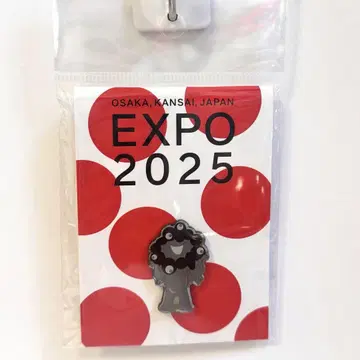 EXPO 2025 검은 akuaku 핀 배지 오사카 간사이 만박