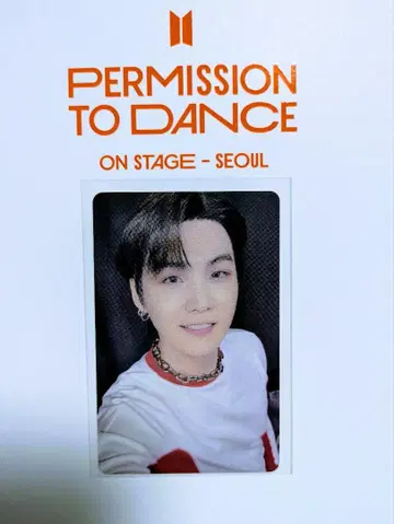 PERMISSION TO DANCE ON STAGE-SEOUL SUGA