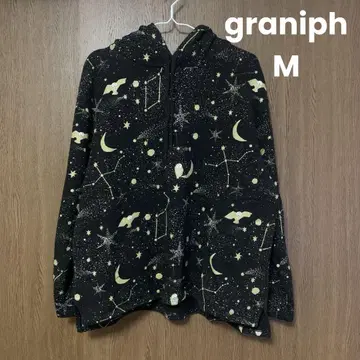 graniph 그라니프 후드티 올빼미 별자리 달