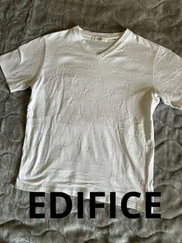 EDIFICE 에디피스 섀도우 스타 화이트 T셔츠
