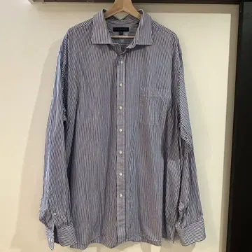 TOMMY HILFIGER 스트라이프 긴팔 셔츠