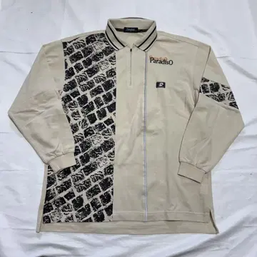 ParadisO 긴팔 하프 지퍼 올드