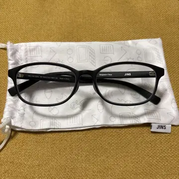 JINS 블랙 블루라이트 차단 안경