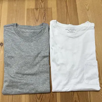 새상품, 미사용 UNITED ARROWS 그레이 화이트 티셔츠 S
