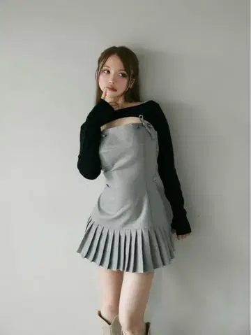 andmary Karen 미니 드레스 원피스만