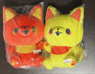 카미사마 여우와 샐러리맨 BIG 봉제 인형 베니, 킨, 시로, 쿠로