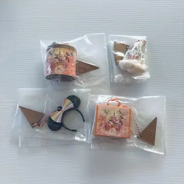 디즈니 리조트 40주년 한정판 캡슐 토이 컴프 세트