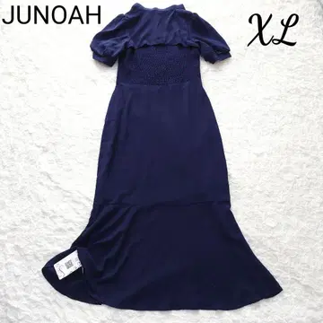 [미사용] JUNOAH 데콜테 오픈 머메이드 원피스 빅사이즈