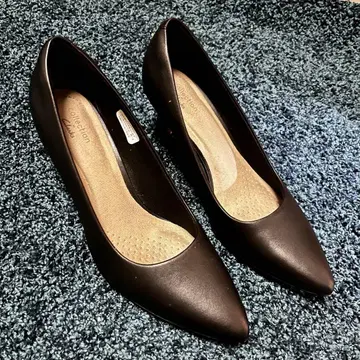 clarks 클락스 시온드라 제이드 펌프스 블랙 가죽