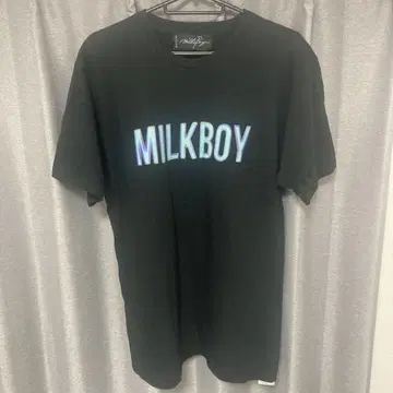 MILKBOY 블랙 티셔츠 L 사이즈