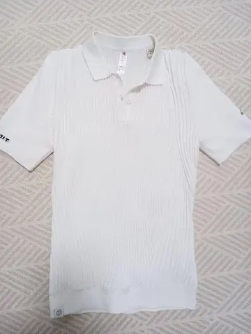 화이트 피케 셔츠 & adidas 스커트 세트