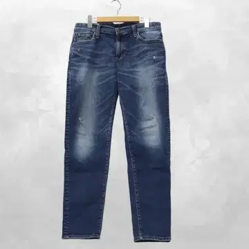 빅 존 캐럿 레그 테이퍼드 5P 데님 팬츠 30