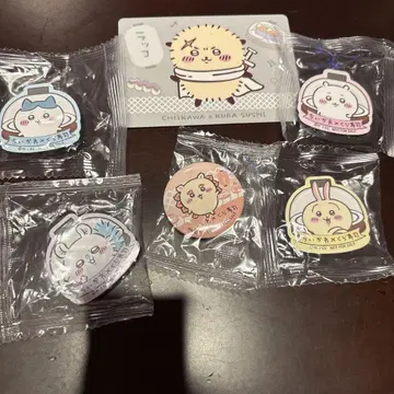 오늘 한정 가격 미개봉 새상품 치이카와*쿠라스시 마그넷, 캔뱃지 세트