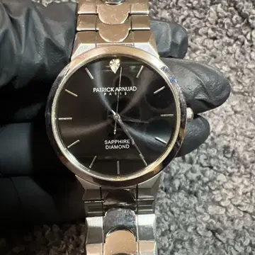 Z281 PATRICK ARNAUD PARIS 남성용 손목시계 블랙