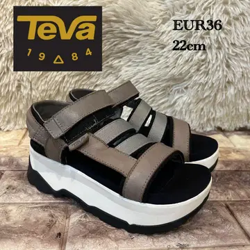 TEVA 테바 자모라 22cm 통굽 샌들 유나이티드 애로우즈 별주 모델
