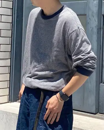 nestRobe CONFECT 네프 멀티 보더 롱 T