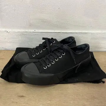 JIL SANDER 플랫폼 캔버스 스니커즈 사이즈 39
