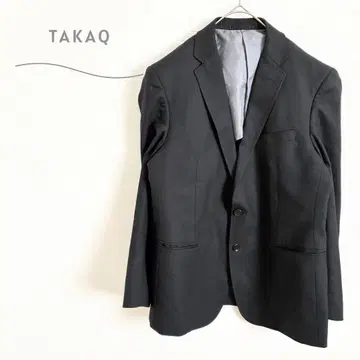 타카큐 자켓 수트 슬림핏 블랙 포멀 블레이저