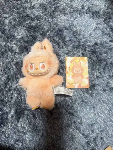 라부부 봉제 인형 스트랩