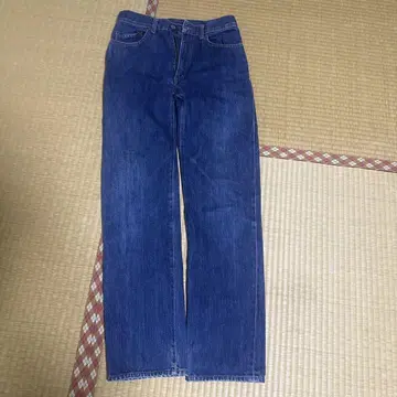 다크 블루 스트레이트 데님