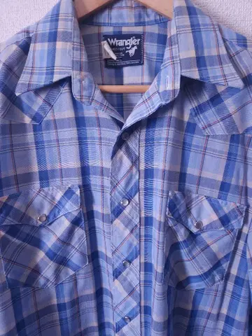 80년대 USA제 Wrangler 웨스턴 셔츠 빈티지
