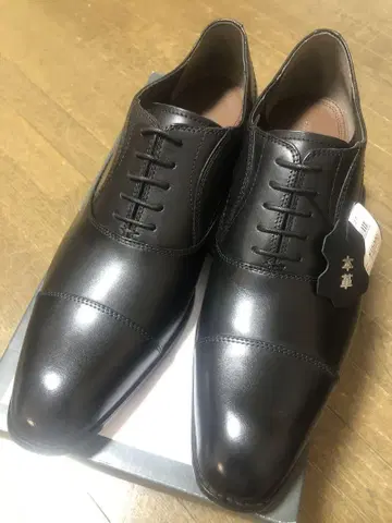 블랙 가죽 드레스 신발