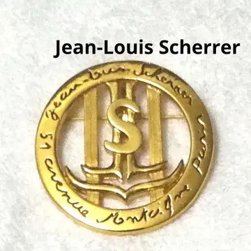 Jean-Louis Scherrer 빈티지 JSL 브로치
