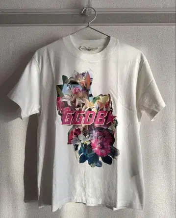 GOLDEN GOOSE 골든구스 반팔 로고 T셔츠