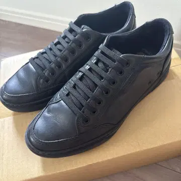 Pegada Mens 스니커 118901-07 Black 가죽 신발
