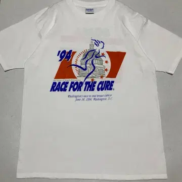 90s GILDAN RACE FOR THE CURE 차리티 티셔츠