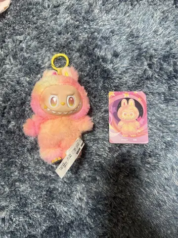 라부부 봉제 인형 스트랩