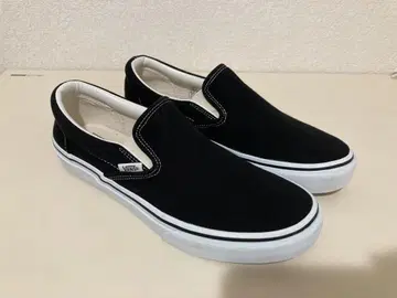 VANS 슬립온 블랙 27cm