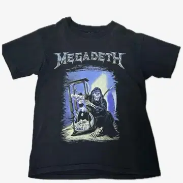 초레어 MEGADETH 티셔츠 1992년 제작 빈티지 스다 마사키