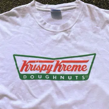 00s Krispy Kreme 티셔츠 크리스피크림도넛 기업 물품