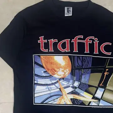 90년대 Traffic world tour 셔츠 블랙 XL GEM