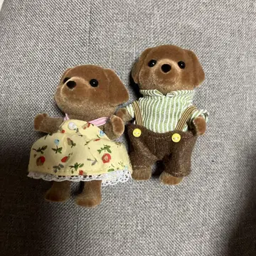 실바니안 패밀리 초코 러브 인형 페어
