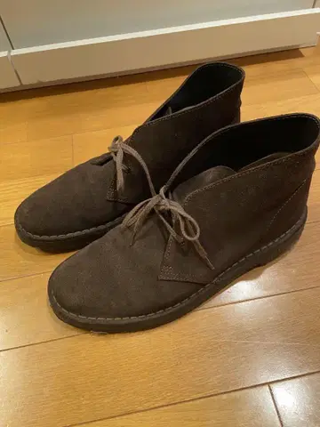 클락스 데저트 부츠 27.5cm 브라운