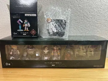 FFVII 리버스 복권 D상(미개봉), G상(루퍼스) 세트