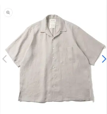 MARKAWARE 반팔 오픈 카라 셔츠