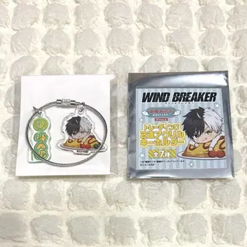 윈브레 상점가 도우미 2줄 아크릴 키링 벚꽃 하야